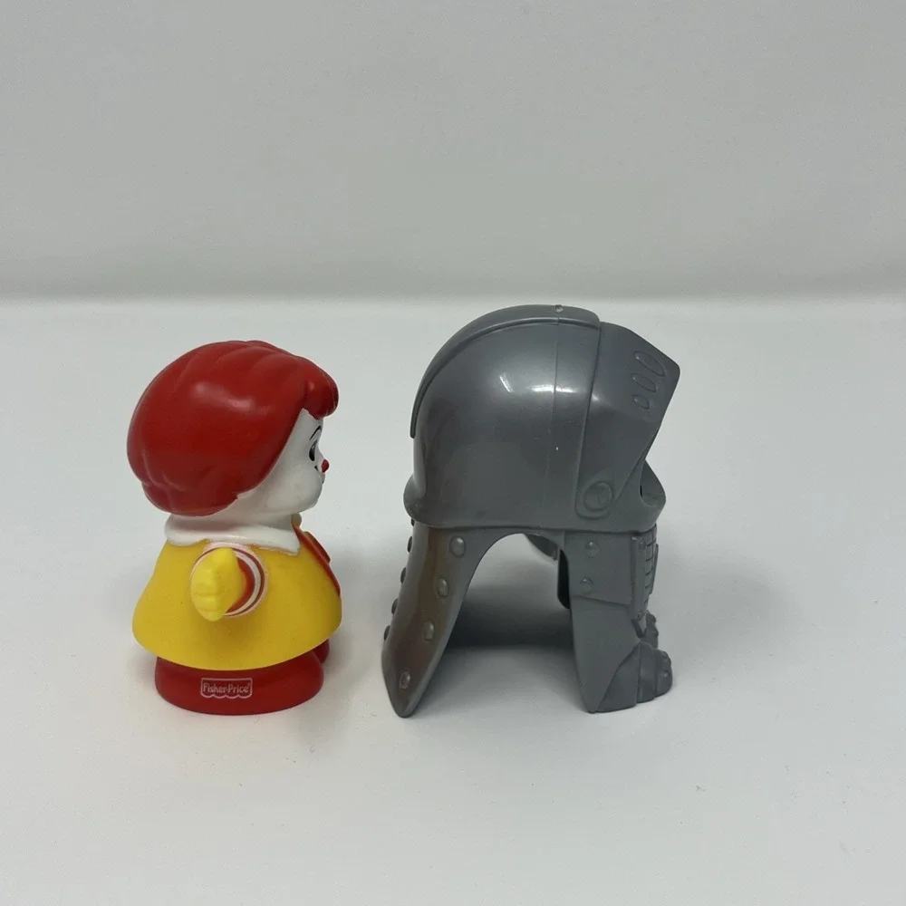 2005 Fisher Price Little People Ronald McDonald Knight 2pc Lot